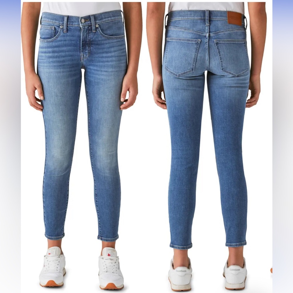 Lucky brand Ava mid rise skinny jean in medium wash size 4/27